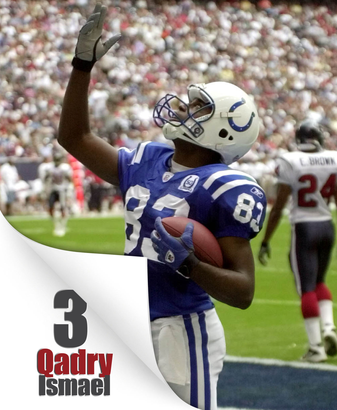 Touchdown catches by Peyton Manning's receivers